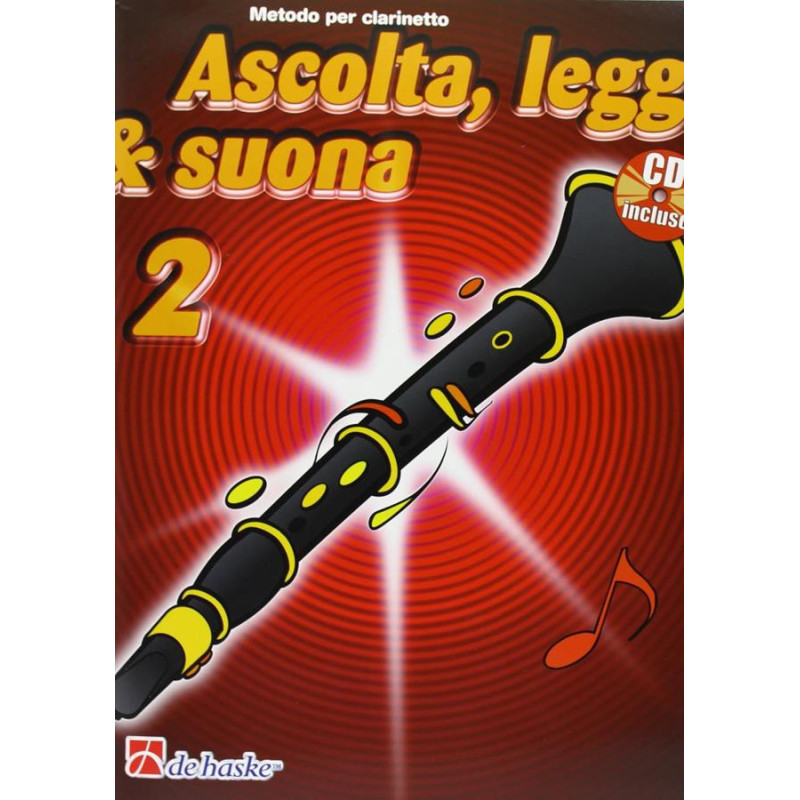 Ascolta, leggi e suona 2 clarinetto + CD - Jaap Kastelein
