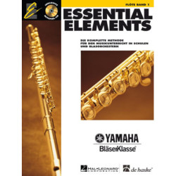 ESSENTIAL ELEMENTS BAND 1 - FUR FLOTE FLUTE TRAVERSIERE +CD