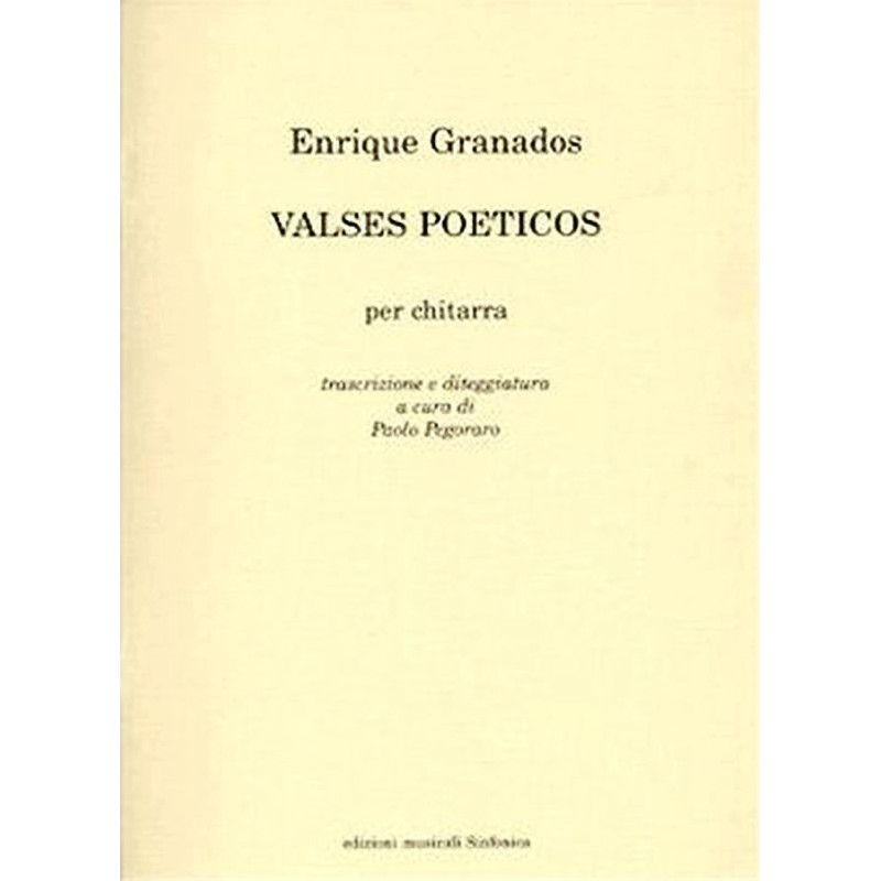 VALSES POETICOS - Enrique Granados - per chitarra - trascrizione Paolo Pegoraro