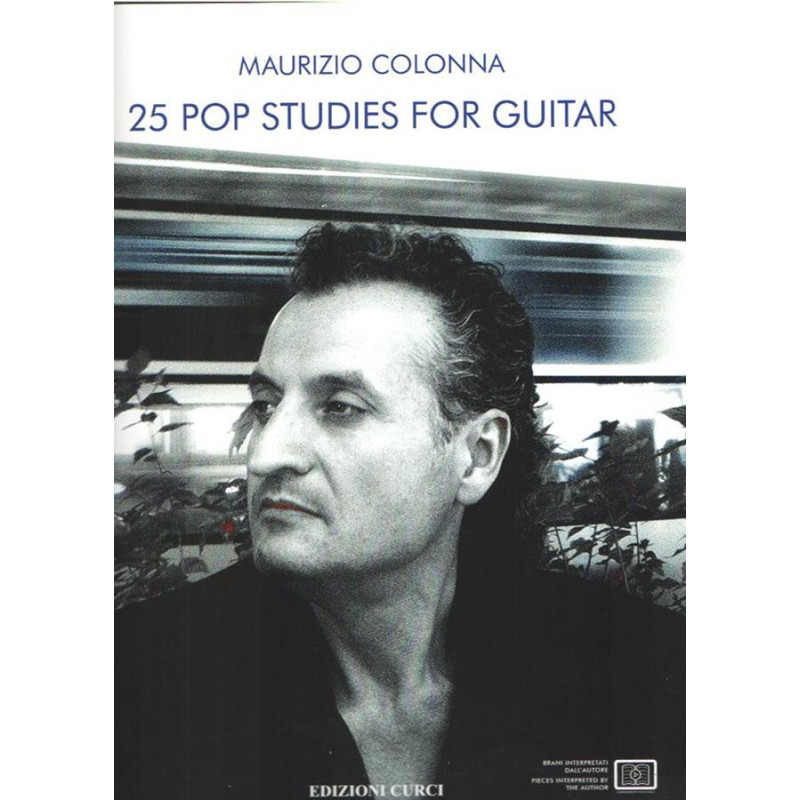 MAURIZIO COLONNA -25 POP STUDIES FOR GUITAR + Playlist online - SPARTITI