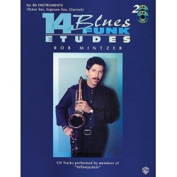 14 Blues & Funk Etudes +CD...