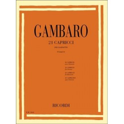 V. GAMBARO - 21 CAPRICCI...