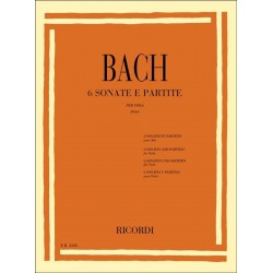 6 Sonate E Partite Bwv 1001...
