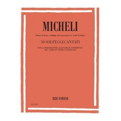 U. MICHELI - 50 SOLFEGGI...