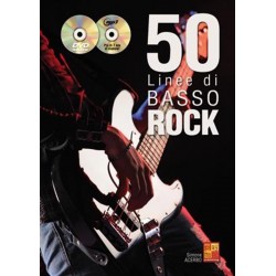 50 linee di basso rock + CD...