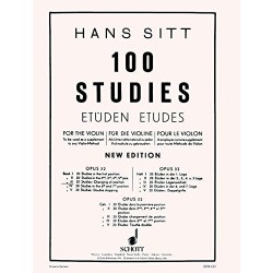 H. SITT - 100 ETUDES - OP....