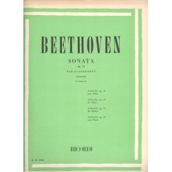 Sonata Op. 79 - Beethoven -...
