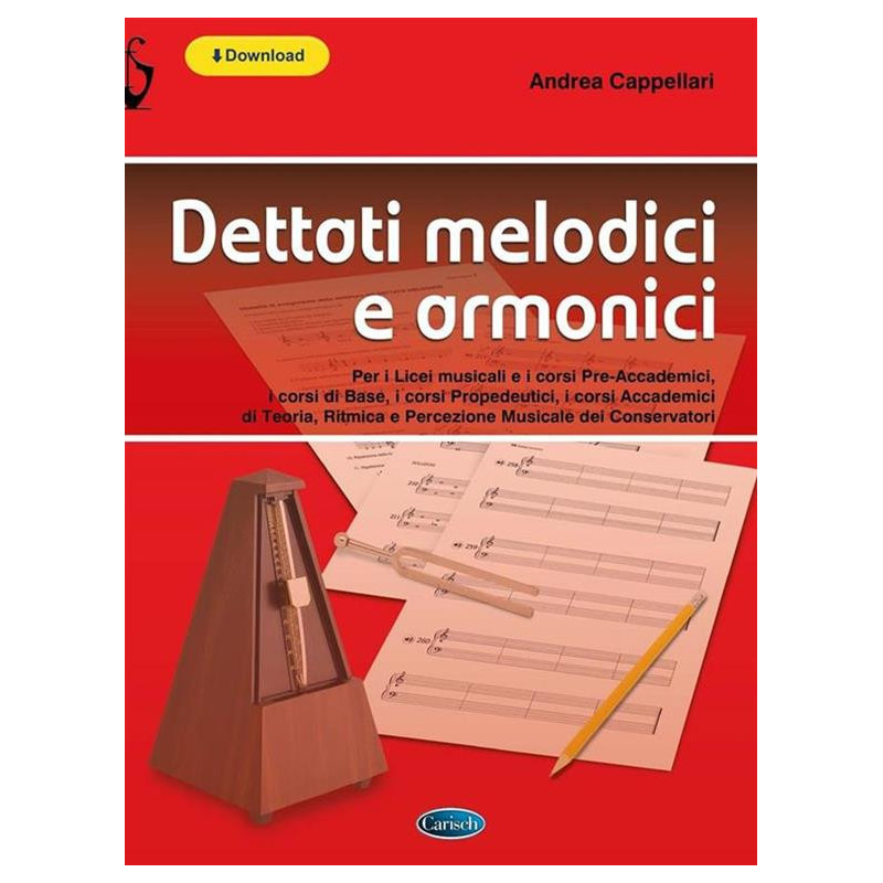 Dettati melodici e armonici + audio online - Andrea Cappellari