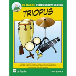 Triopus - Gert Bomhof - Three easy trios for percussion - trio di percussioni