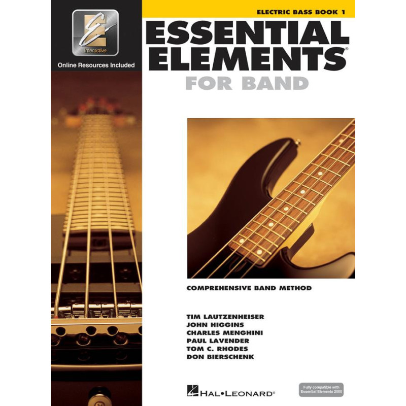 Essential Elements for Band - Book 1 - Bass Guitar + media online - basso