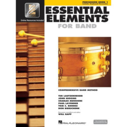 Essential Elements for Band - Book 1 - Percussion + media online - percussioni