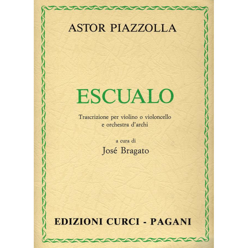Escualo per violino, violoncello e orchestra d'archi - Astor Piazzolla