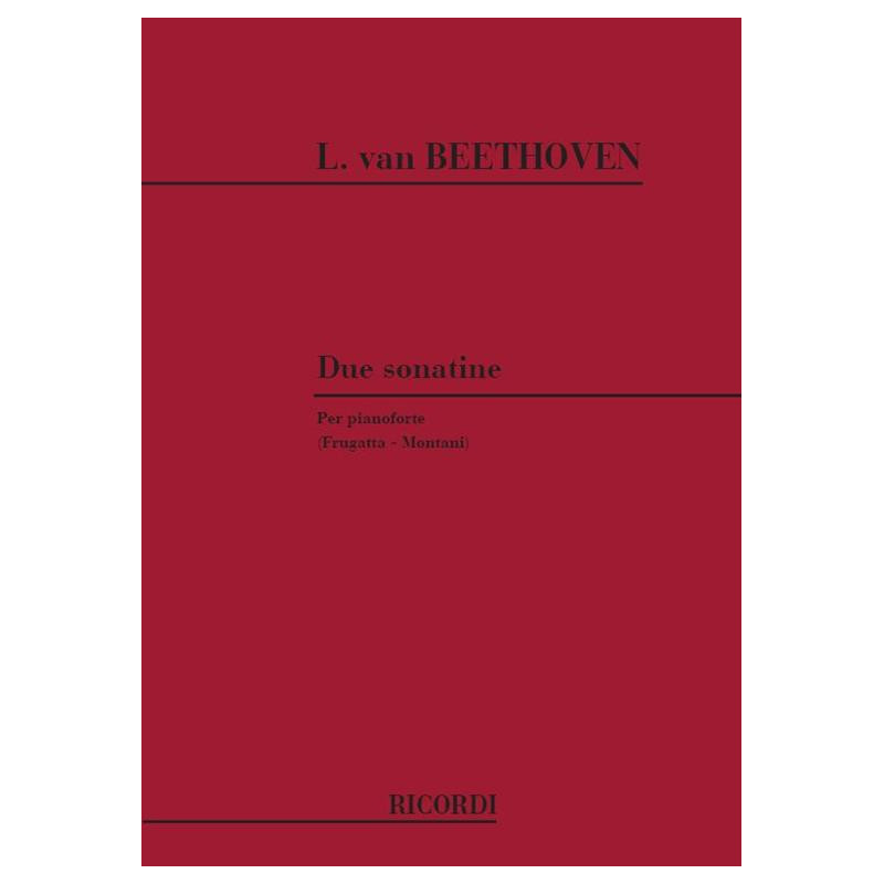 2 Sonatine - Ludwig van Beethoven - Pianoforte
