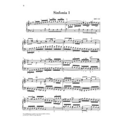 Sinfonias - Johann Sebastian Bach - Pianoforte