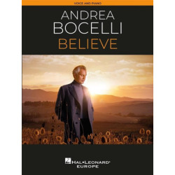 Andrea Bocelli Believe - Voce e Pianoforte