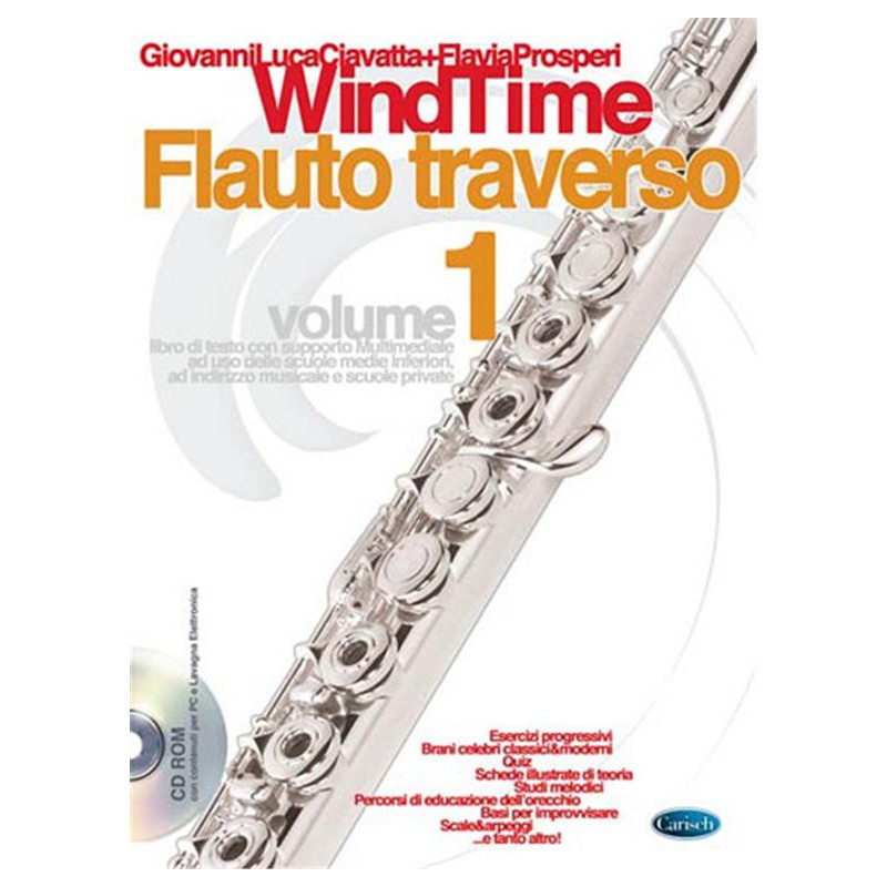 Windtime Flauto Vol 1 + CD - Gianluca Ciavatta - Flauto