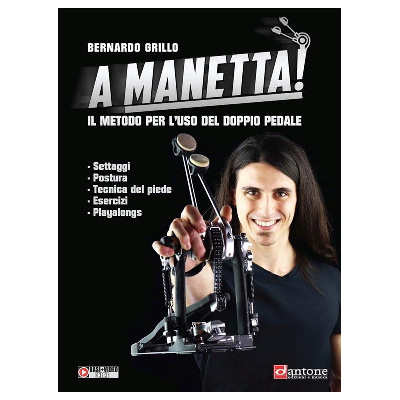 Bernardo Grillo - A MANETTA! + basi/audio on line - doppio pedale