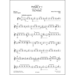 Prélude n° 1 - extrait des Cinq Préludes - Heitor Villa-Lobos - chitarra