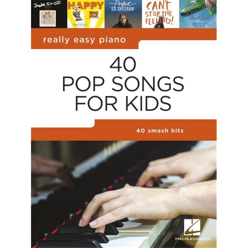 Really Easy Piano: 40 Pop Songs for Kids - canzoni adatte a bambini - pianoforte