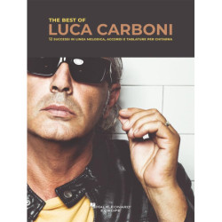 The Best of Luca Carboni - spartiti per chitarra con TAB