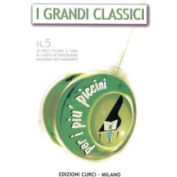 I grandi classici per i più piccini - vol 5 - Trascrizioni facili per pianoforte