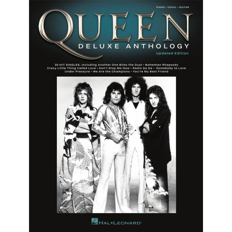 Queen - Deluxe Anthology - piano, chitarra e voce - spartiti