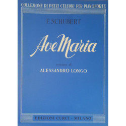 Ave Maria - Franz Schubert - spartito singolo per pianoforte