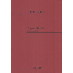 15 Pezzi Facili Per Giovani Pianisti - Franco Margola - per giovani pianisti