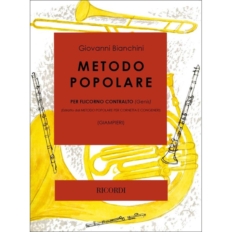 Metodo Popolare - flicorno contralto (Mi bemolle) - Alamiro Giampieri - corno