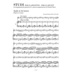 Studi per clarinetto - Daniele Rossi - Clarinetto e Pianoforte