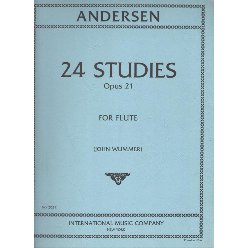 24 Studi Op. 21 - Joachim Andersen (Wummer) - Flauto