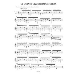 Le quinte lezioni di chitarra - Julio S. Sagreras - a cura di Frédéric Zigante