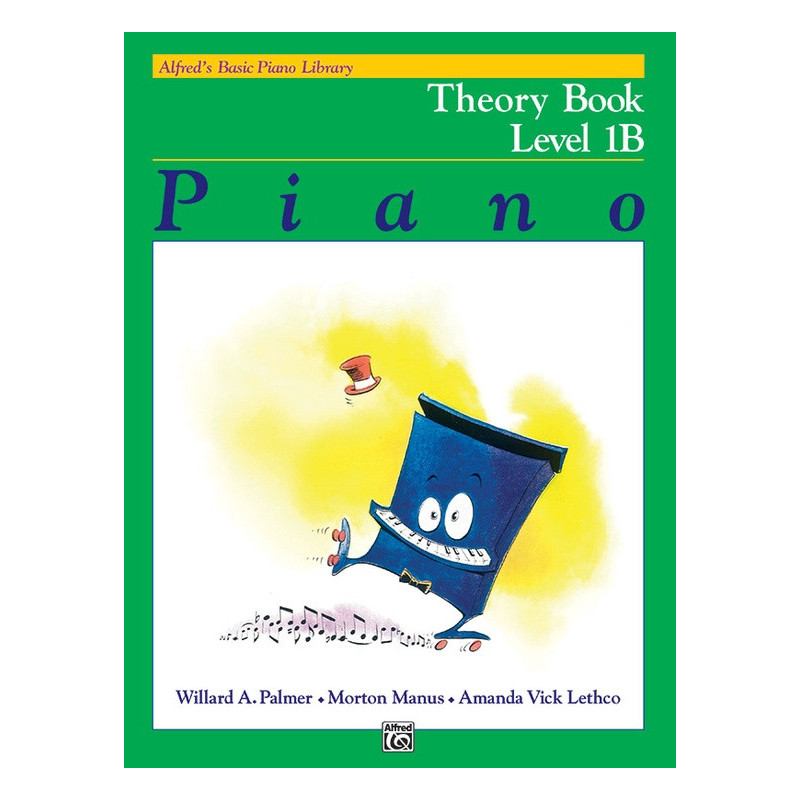 Alfred's Basic Piano Library: Theory Book 1B - Pianoforte - In inglese