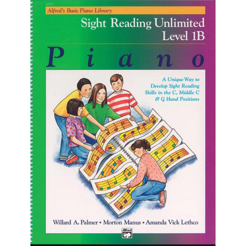 Alfred's Basic Piano Library Sight Reading - Pianoforte - In inglese