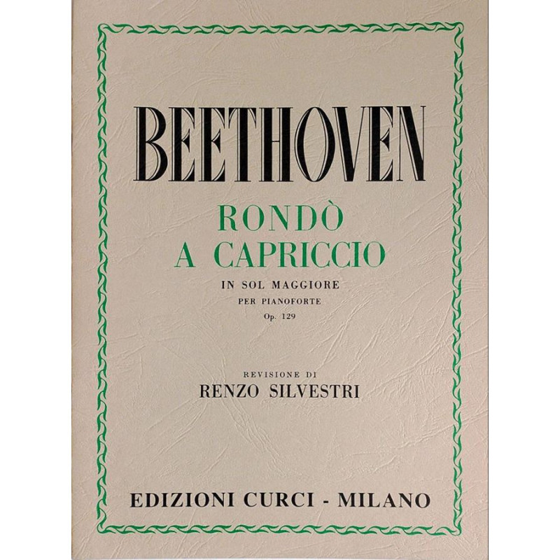 Rondò a capriccio in Sol magg. op. 129 - Ludwig van Beethoven Rev. R. Silvestri