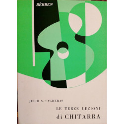 Le terze lezioni di chitarra - Julio Sagreras - stampa 1995
