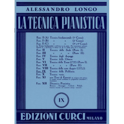 La tecnica pianistica - Fascicolo  9- Alessandro Longo