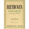 Concerto per violino e orchestra in Re magg. op. 61 - Ludwig van Beethoven
