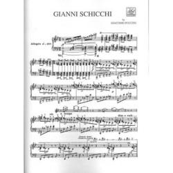 Gianni Schicchi - Giacomo Puccini - Riduzione per canto e pianoforte