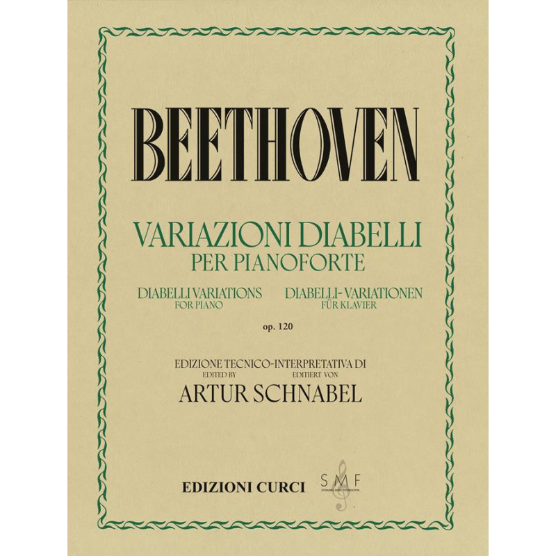 Variazioni Diabelli per pianoforte - Ludwig van Beethoven - Artur Schnabel