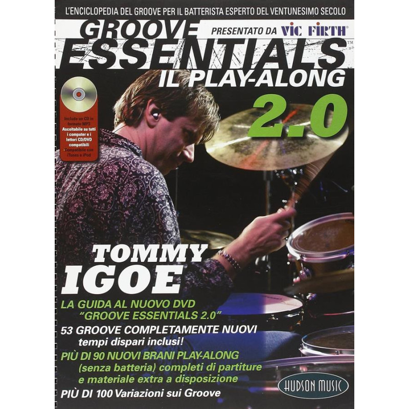 Groove Essentials - The Play-Along 2.0 - in italiano - Tommy Igoe