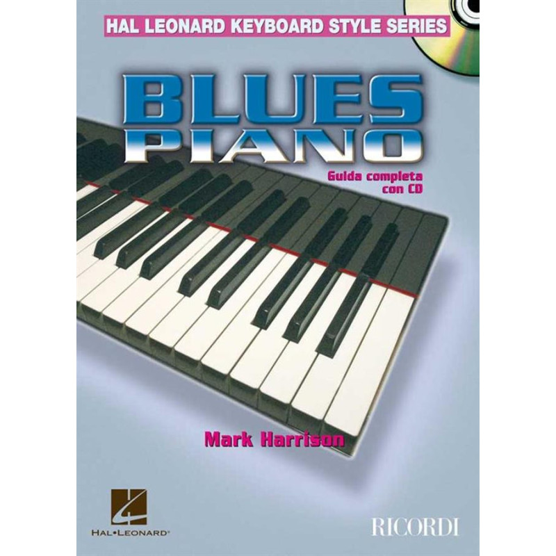 Blues Piano + CD - Mark Harrison - in italiano