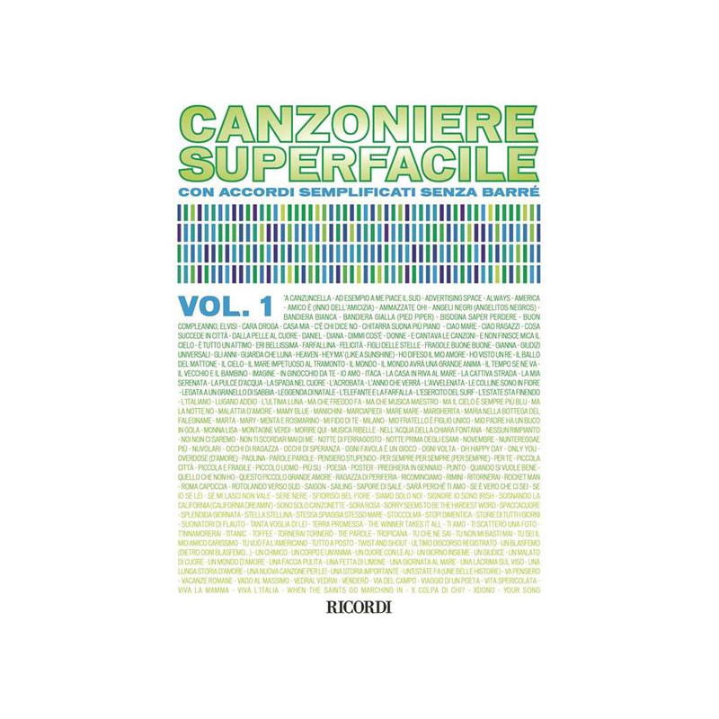CANZONIERE SUPERFACILE VOL. 1 - CANZONIERE TESTI, ACCORDI