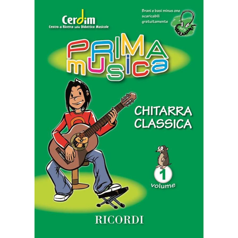 Primamusica: Chitarra Classica Vol. 1 - CEDIM - RICORDI -  Giovanni Unterberger