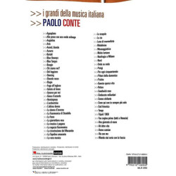 PAOLO CONTE - I GRANDI DELLA MUSICA ITALIANA - melodia testi accordi