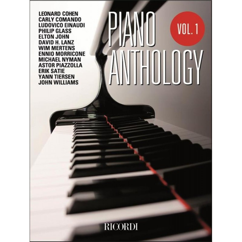 Piano Anthology - Vol. 1 - arrangiamenti per pianoforte di grandi capolavori