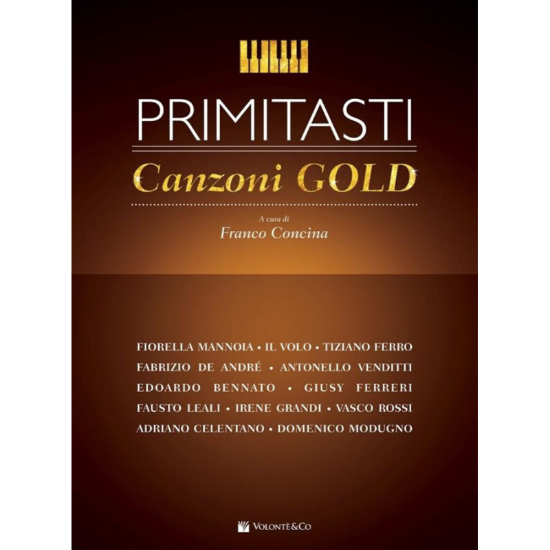 Primi Tasti - Canzoni Gold - Franco Concina - Pianoforte
