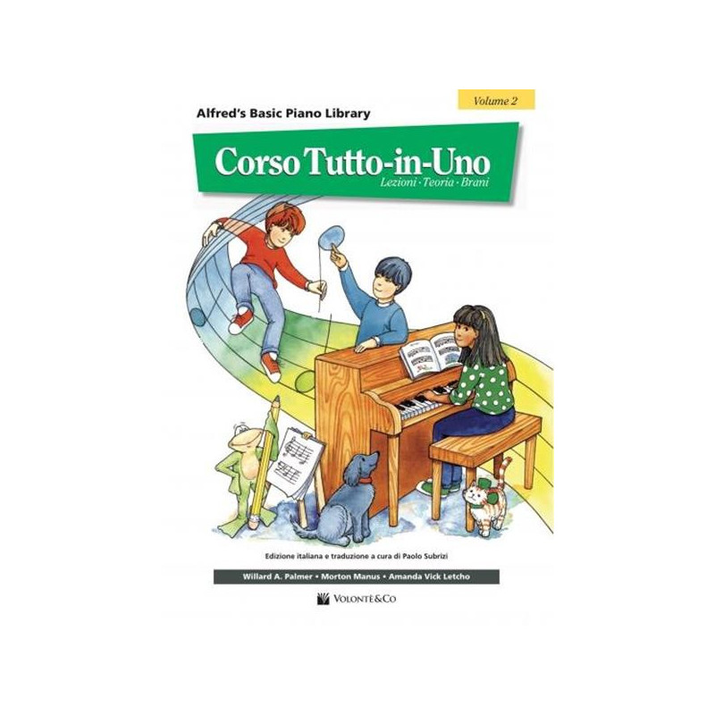 ALFRED'S BASIC - CORSO TUTTO IN UNO VOL. 2 - PIANOFORTE