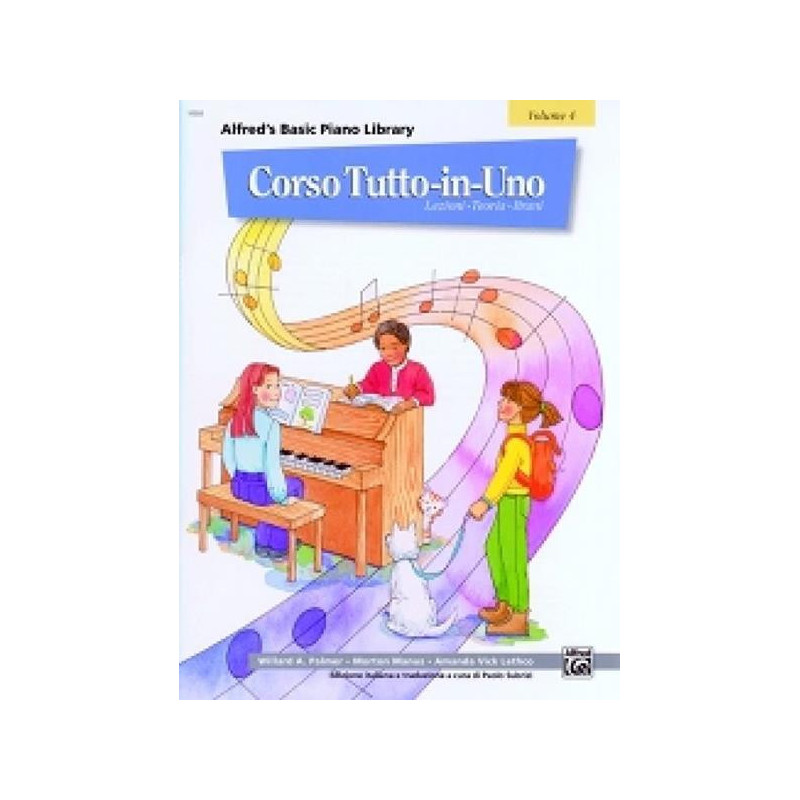 ALFRED'S BASIC - CORSO TUTTO IN UNO VOL. 4 -  PIANOFORTE