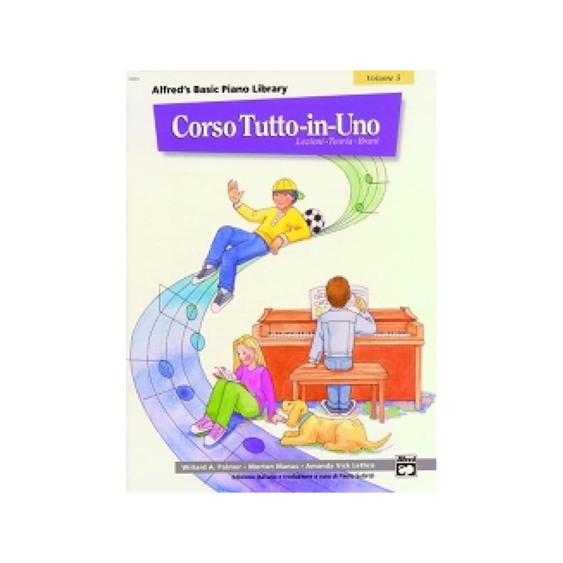 ALFRED'S BASIC - CORSO TUTTO IN UNO VOL. 5 - PIANOFORTE